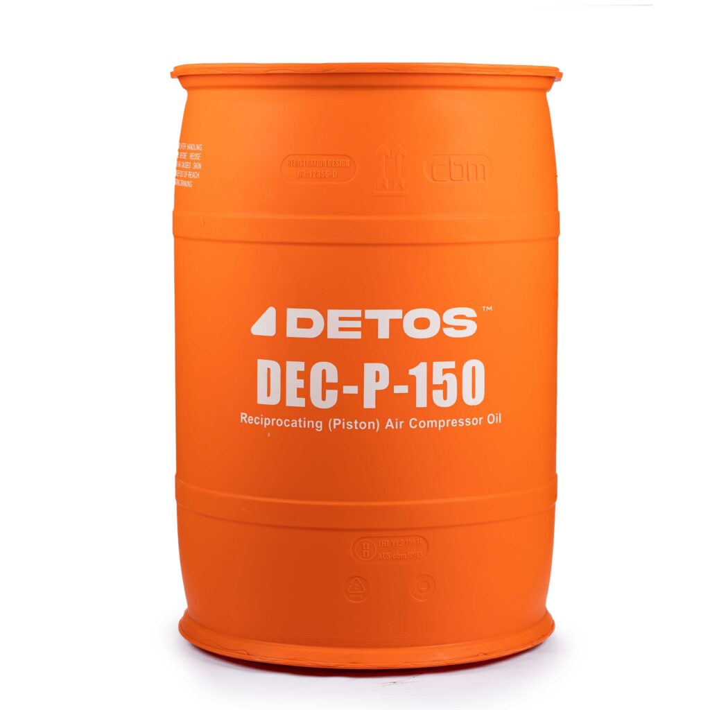 DECP150 Reciprocating (Piston) Air Compressor Oil DETOS
