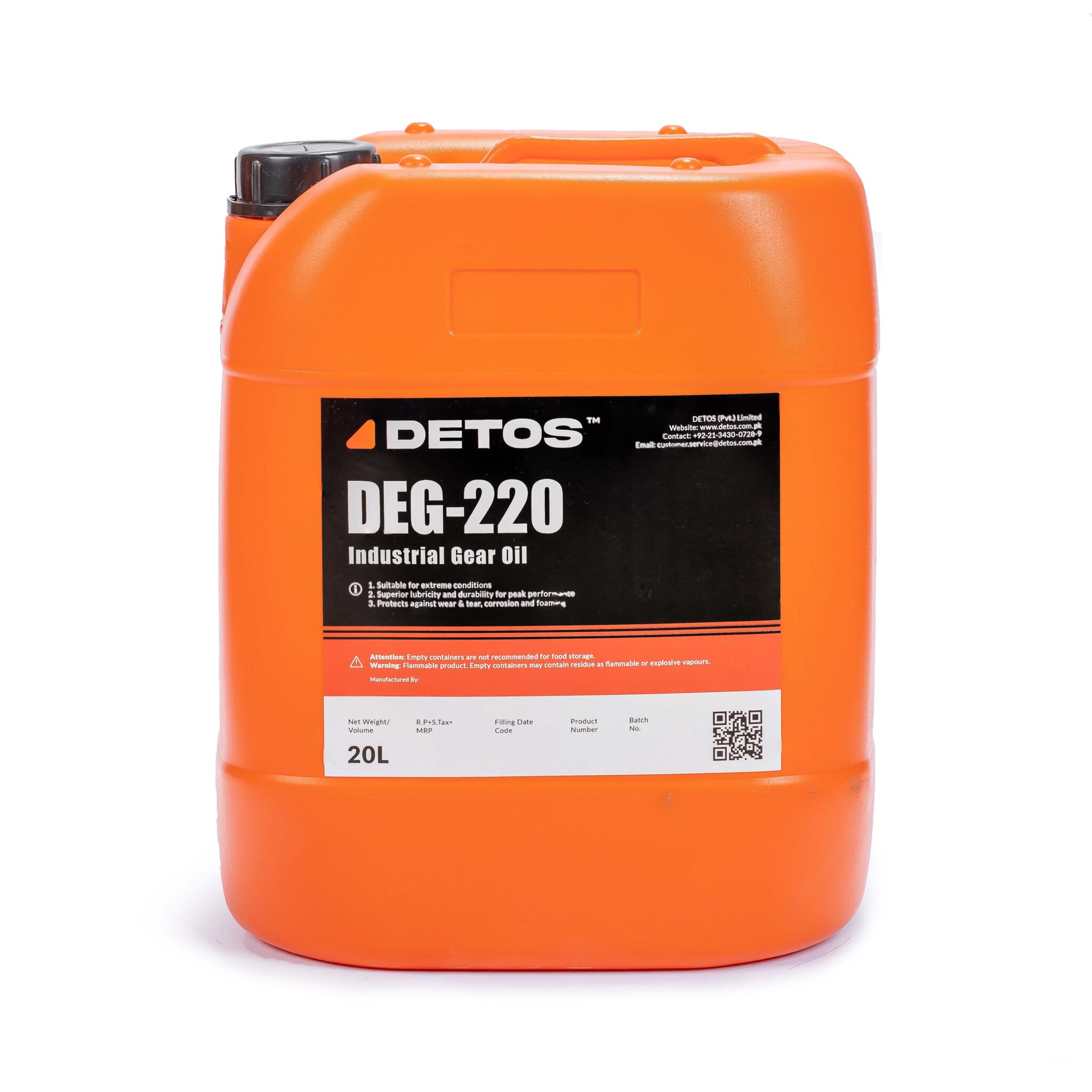 DEG220 Industrial Gear Oil DETOS
